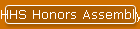 HHS Honors Assembly